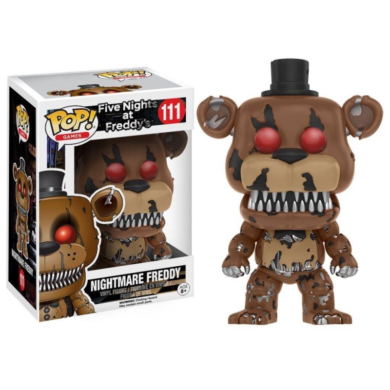 FIVE NIGHTS AT FREDDY'S - POP N° 111 - Nightmare Freddy FIVE NIGHTS AT FREDDY'S - POP N° 111 - Nightmare Freddy