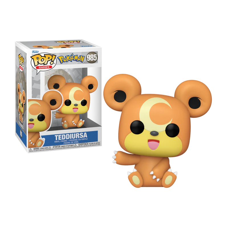 POKEMON - POP Games N° 985 - Teddiursa POKEMON - POP Games N° 985 - Teddiursa