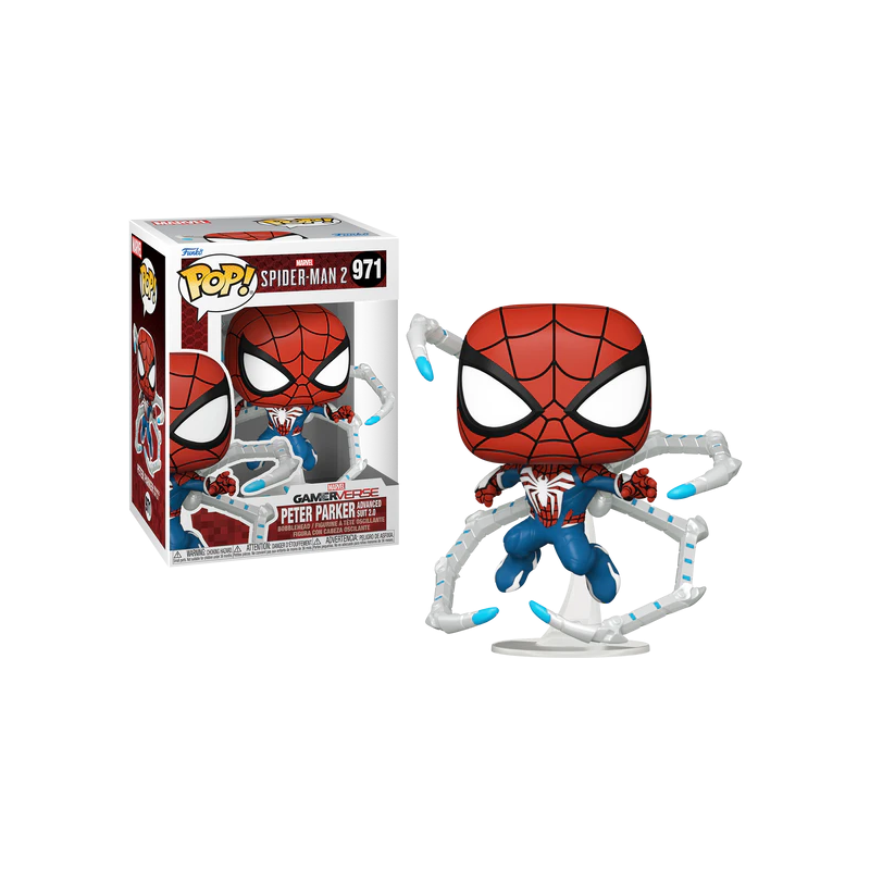 SPIDER-MAN 2 - POP Games N° 971 - Peter Parker (Advanced Suit 2.0) SPIDER-MAN 2 - POP Games N° 971 - Peter Parker (Advanced Suit 2.0)