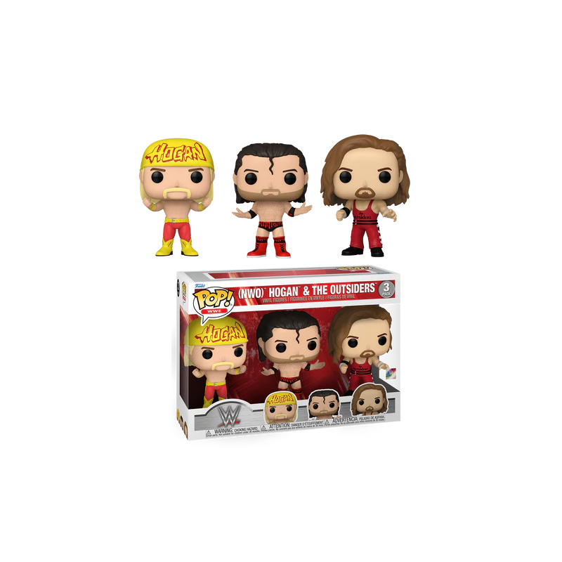 WWE - POP WWE - 3PK - Hogans & les Outsiders WWE - POP WWE - 3PK - Hogans & les Outsiders