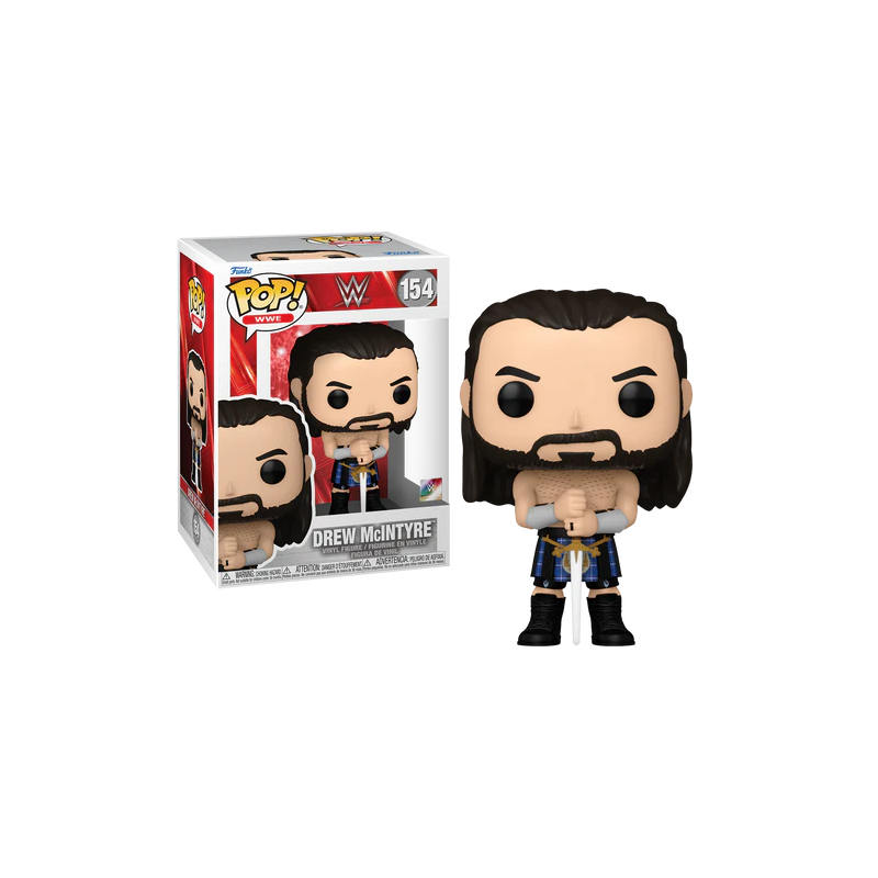 WWE - POP WWE N° 154 - Drew McIntyre WWE - POP WWE N° 154 - Drew McIntyre