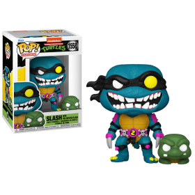 TORTUES NINJAS - POP & Buddy NÂ° 1558 - Slash & Pre-mutated Slash