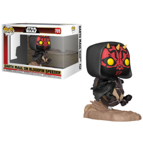STAR WARS 1 - POP Ride DLX NÂ° 705 - Dark Maul sur Bloodfin