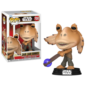 STAR WARS 1 - POP Star Wars NÂ° 700 - Jar Jar Binks avec Boule Booma