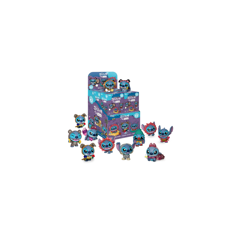 DISNEY - Stitch en Costume -Mystery Minis (BOX 12 Figurines) DISNEY - Stitch en Costume -Mystery Minis (BOX 12 Figurines)