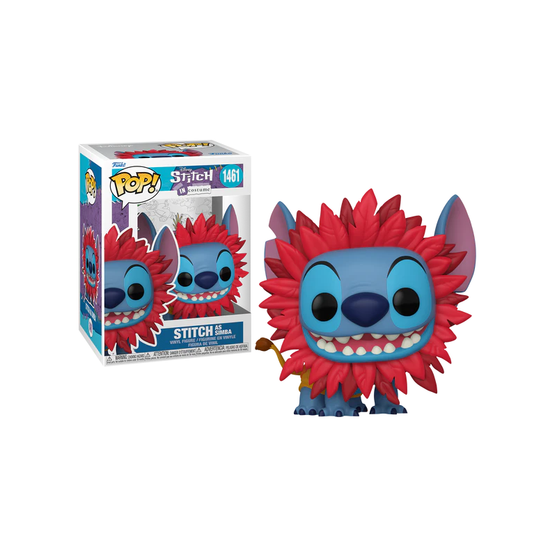 STITCH COSTUME - POP Disney N° 1461 - Stitch en Simba STITCH COSTUME - POP Disney N° 1461 - Stitch en Simba