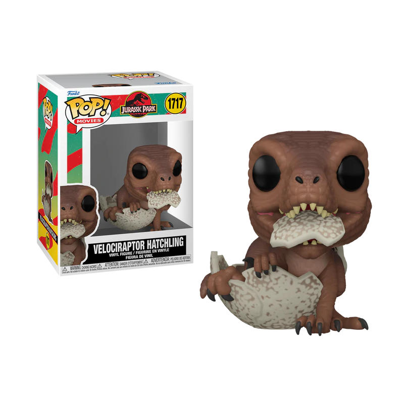 JURASSIC PARK HATCHLING - POP Movies N° 1717 - Velociraptor JURASSIC PARK HATCHLING - POP Movies N° 1717 - Velociraptor