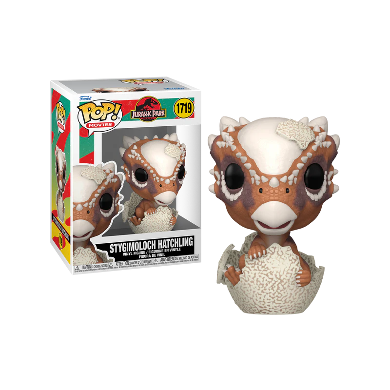 JURASSIC PARK HATCHLING - POP Movies N° 1719 - Stygimoloch JURASSIC PARK HATCHLING - POP Movies N° 1719 - Stygimoloch