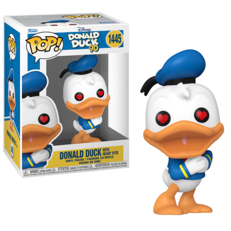 DONALD DUCK 90TH - POP Disney NÂ° 1445 - Donald Duck (Yeux Coeurs)