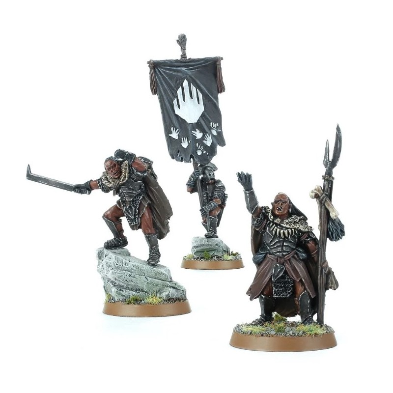 Fighting Uruk-hai Warrior Command Pack