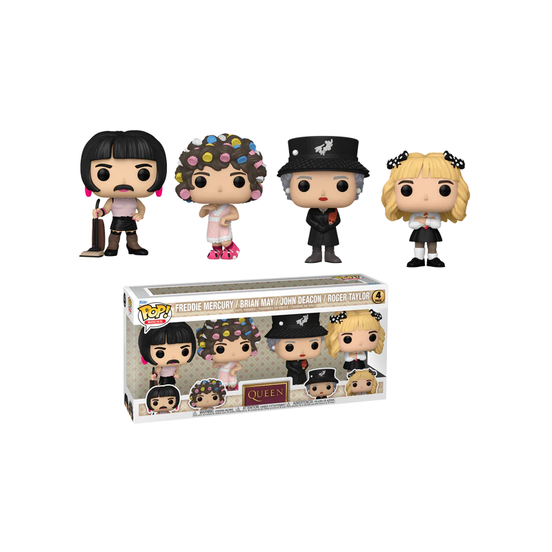 QUEEN - POP Rocks - I Want To Break Free - Pack 4 QUEEN - POP Rocks - I Want To Break Free - Pack 4