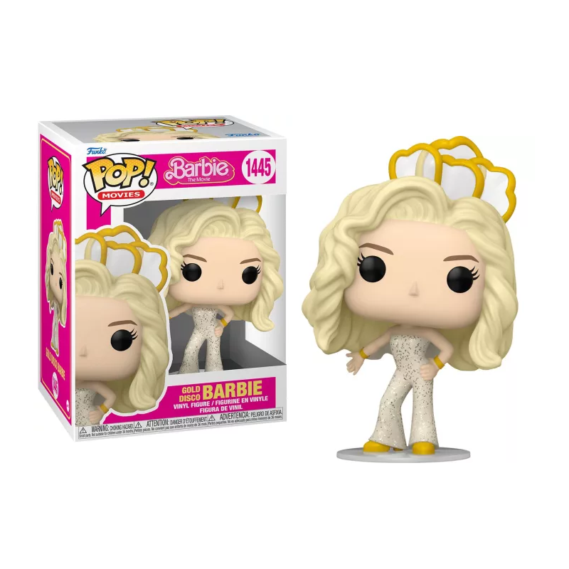 BARBIE - POP Movies N° 1445 - Gold Disco Barbie BARBIE - POP Movies N° 1445 - Gold Disco Barbie