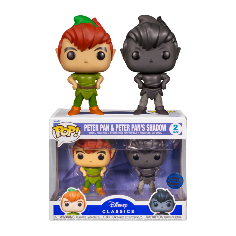 PETER PAN - Pop Disney - 2PK Peter Pan avec Ombre PETER PAN - Pop Disney - 2PK Peter Pan avec Ombre
