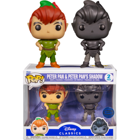 PETER PAN - Pop Disney - 2PK Peter Pan avec Ombre