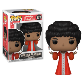 MUSIC - POP Rocks NÂ° 377 - Aretha Franklin (Robe Rouge)