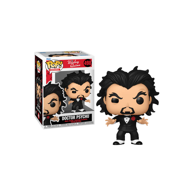 HARLEY QUINN ANIMATED SERIES - POP Heroes N° 498 - Doctor Psycho HARLEY QUINN ANIMATED SERIES - POP Heroes N° 498 - Doctor Psycho