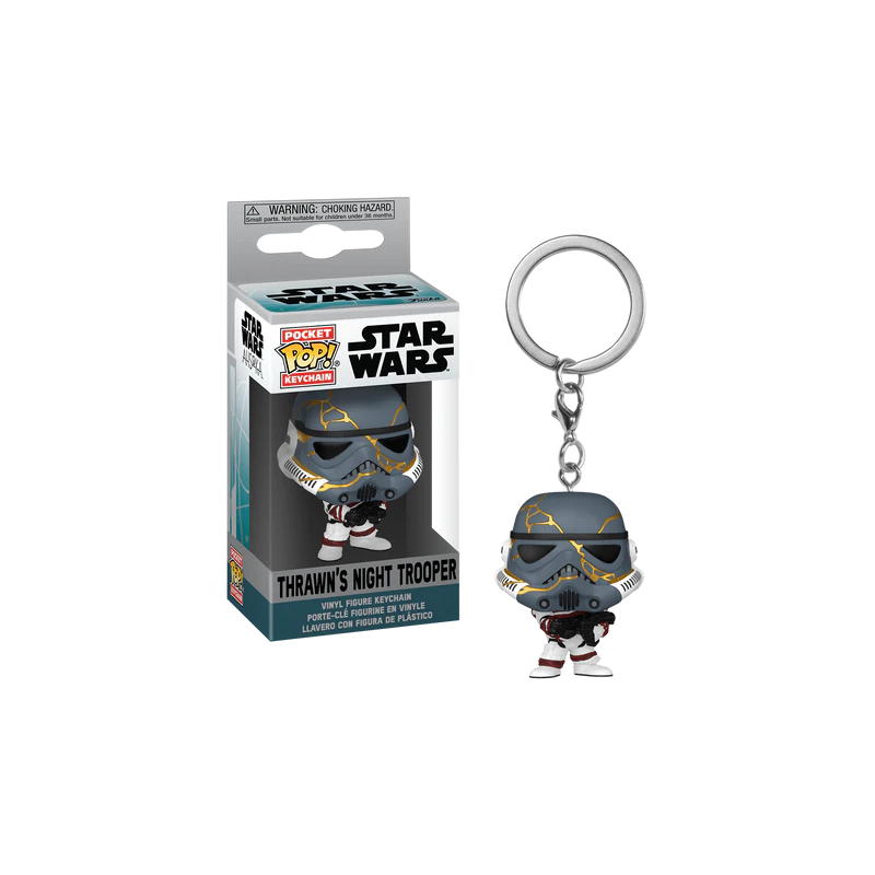 STAR WARS AHSOKA - Pocket Pop Keychains - Thrawn's Night Trooper STAR WARS AHSOKA - Pocket Pop Keychains - Thrawn's Night Trooper