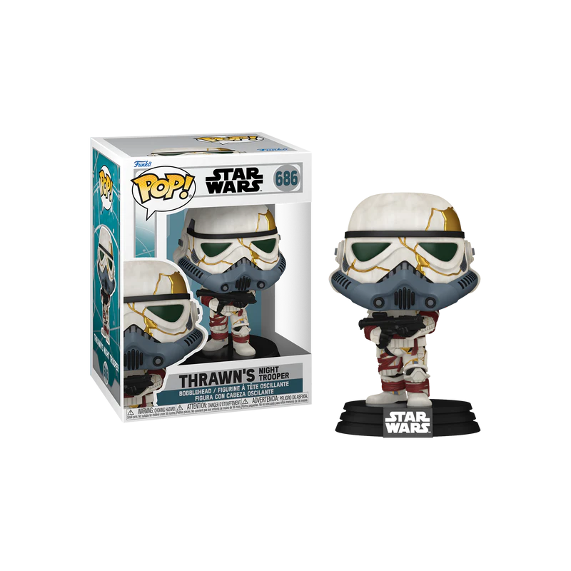 STAR WARS AHSOKA - POP N° 686 - Thrawn's Night Trooper (Grey Mask) STAR WARS AHSOKA - POP N° 686 - Thrawn's Night Trooper (Grey Mask)