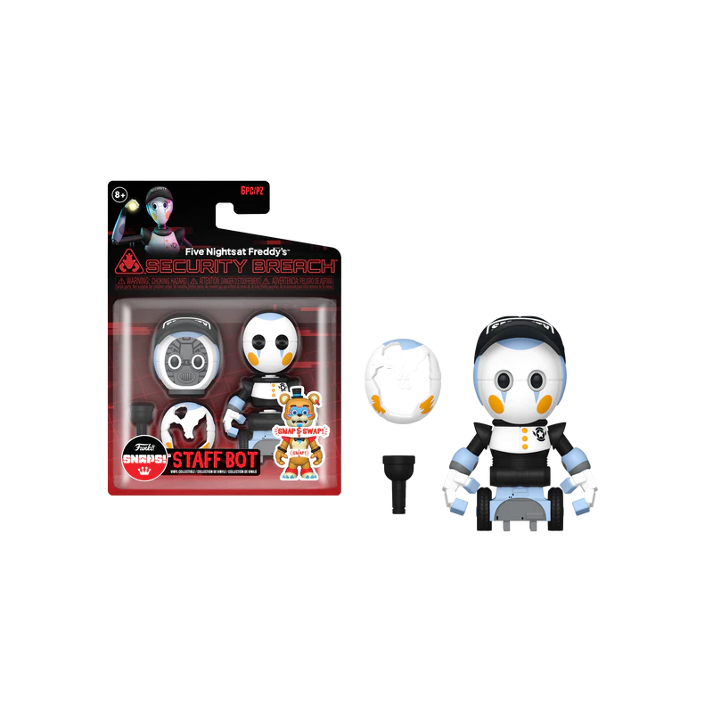 FNAF - Security Staff Bot - Single Snap Pack Funko FNAF - Security Staff Bot - Single Snap Pack Funko