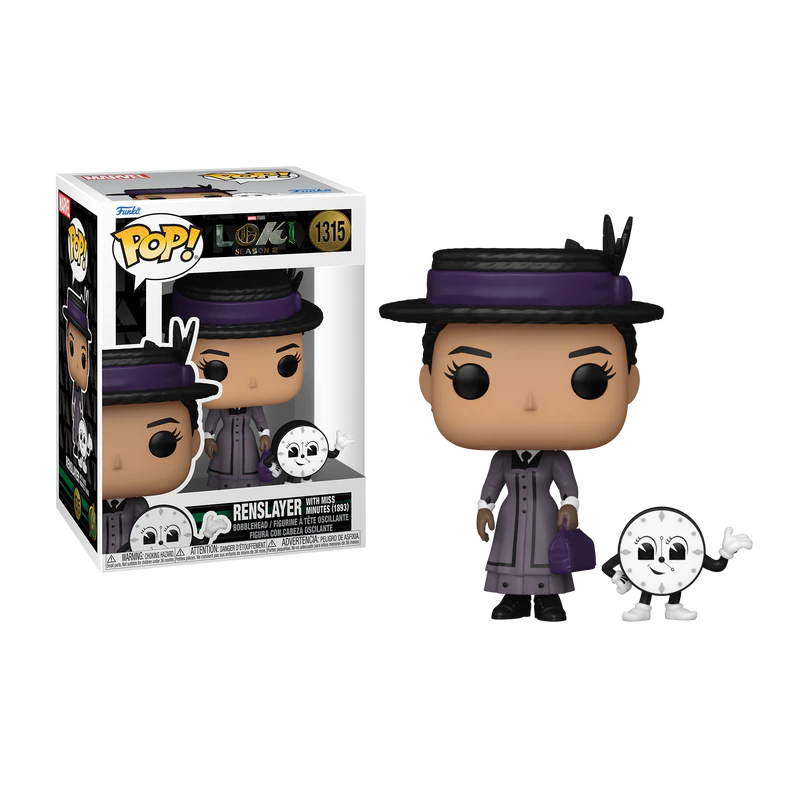 LOKI SAISON 2 - POP & Buddy N°1315 -Renslayer avec Miss Minutes (1893) LOKI SAISON 2 - POP & Buddy N°1315 -Renslayer avec Miss Minutes (1893)