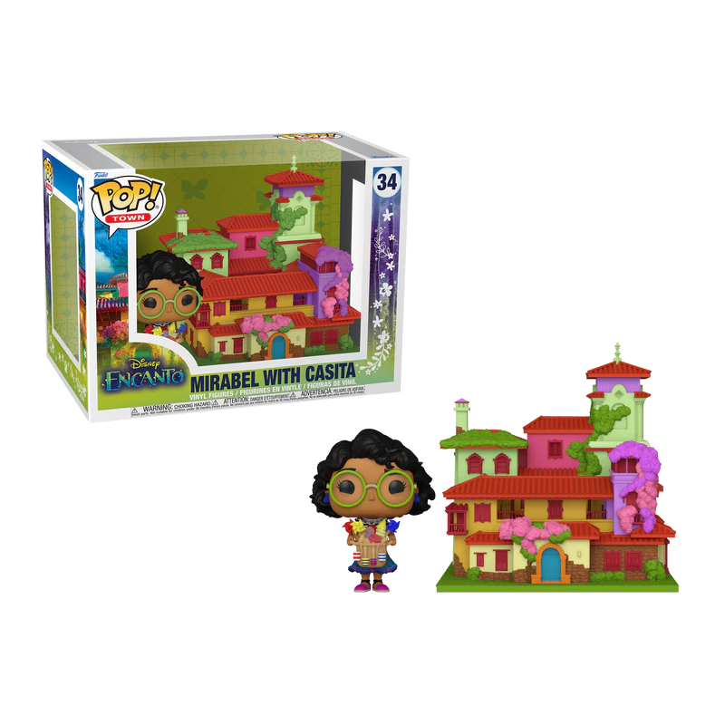ENCANTO - POP TOWN N° 34 - Mirabel avec Casita ENCANTO - POP TOWN N° 34 - Mirabel avec Casita