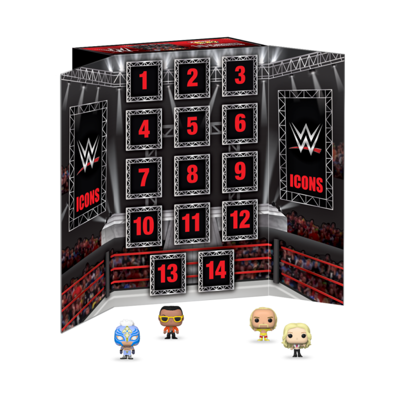 WWE COUNTDOWN - 14 Day - Calendrier de l'Avent WWE COUNTDOWN - 14 Day - Calendrier de l'Avent