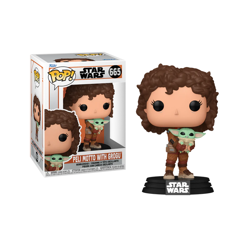 THE MANDALORIAN - POP N° 665 - Peli Motto avec Grogu THE MANDALORIAN - POP N° 665 - Peli Motto avec Grogu