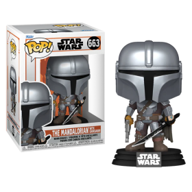 THE MANDALORIAN - POP NÂ° 663 - The Mandalorian avec Darksaber