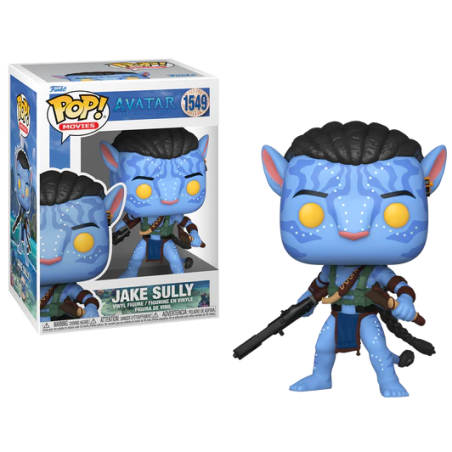 AVATAR LA VOIE DE L'EAU - POP Movies NÂ° 1549 - Jake Sully (Bataille)