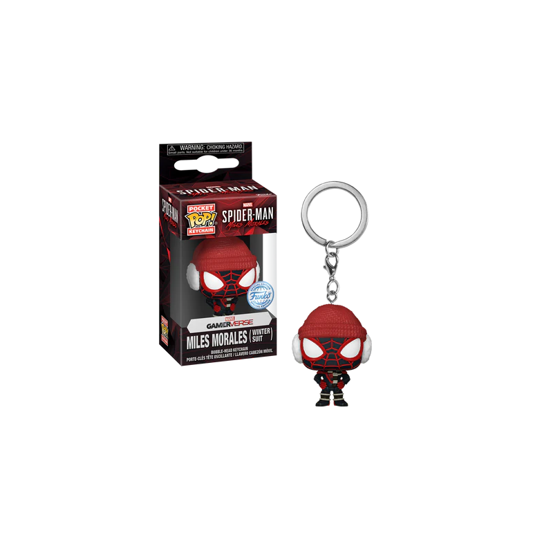 MILES MORALES - Pocket Pop Keychains - Miles Morales "Tenue Hiver" MILES MORALES - Pocket Pop Keychains - Miles Morales "Tenue Hiver"