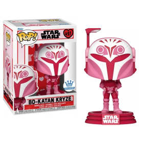 THE MANDALORIAN - POP Valentines NÂ° 497 - Bo Katan FUNKO Exclusive
