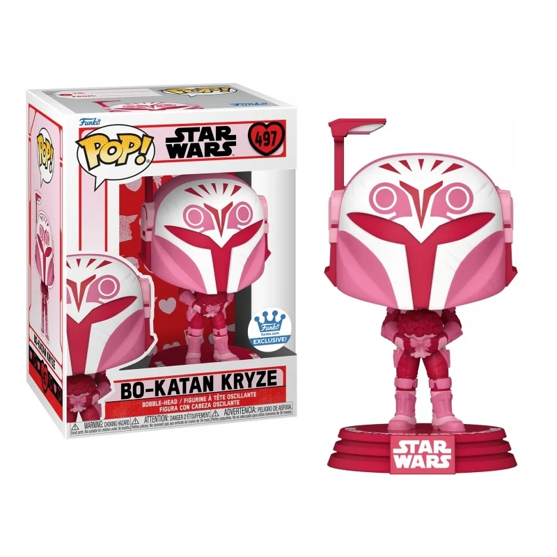 THE MANDALORIAN - POP Valentines N° 497 - Bo Katan FUNKO Exclusive THE MANDALORIAN - POP Valentines N° 497 - Bo Katan FUNKO Exclusive