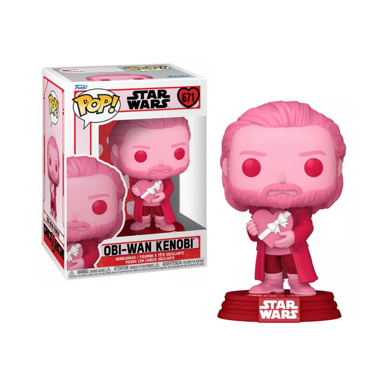 STAR WARS - POP Valentines N° 671 - Obi-Wan Kenobi STAR WARS - POP Valentines N° 671 - Obi-Wan Kenobi