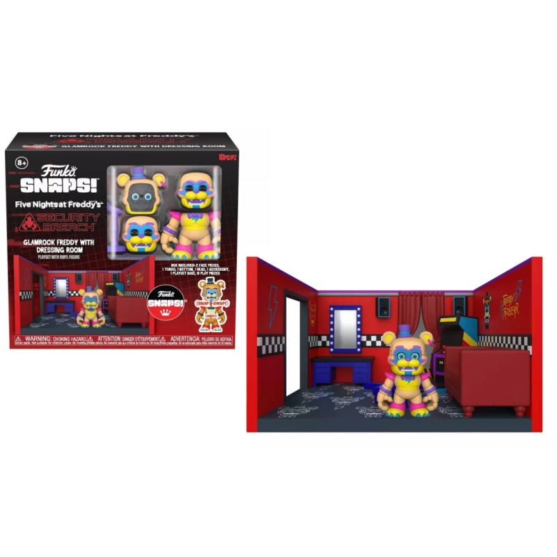 FNAF - Salle de Freddy - Snap Playset Funko FNAF - Salle de Freddy - Snap Playset Funko