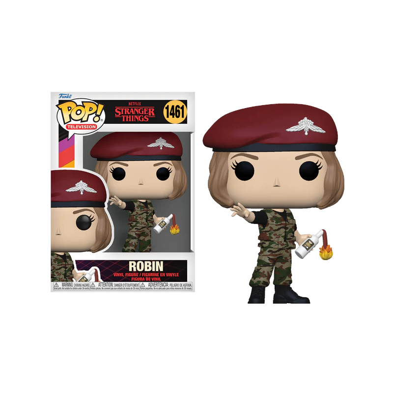 STRANGER THINGS S4 - POP TV N° 1461 - Chasseur Robin avec Cocktail STRANGER THINGS S4 - POP TV N° 1461 - Chasseur Robin avec Cocktail