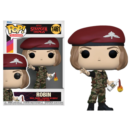 STRANGER THINGS S4 - POP TV NÂ° 1461 - Chasseur Robin avec Cocktail