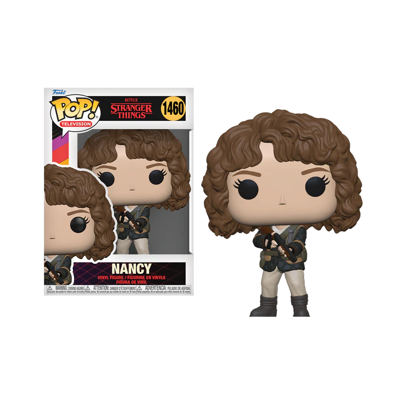 STRANGER THINGS S4 - POP TV N° 1460 - Chasseur Nancy avec Shotgun STRANGER THINGS S4 - POP TV N° 1460 - Chasseur Nancy avec Shotgun