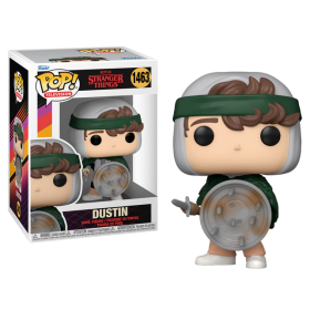 STRANGER THINGS S4 - POP TV NÂ° 1463 - Chasseur Dustin avec Bouclier