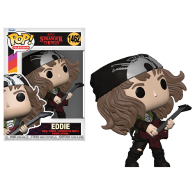 STRANGER THINGS S4 - POP TV NÂ° 1462 - Chasseur Eddie avec Guitare