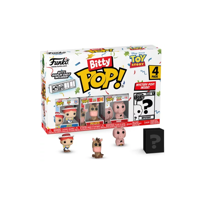 TOY STORY - Bitty Pop 4 Pack 2.5cm - Jessie TOY STORY - Bitty Pop 4 Pack 2.5cm - Jessie