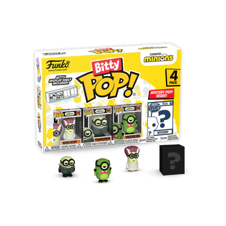 MINIONS - Bitty Pop 4 Pack 2.5cm - Frankenbob
