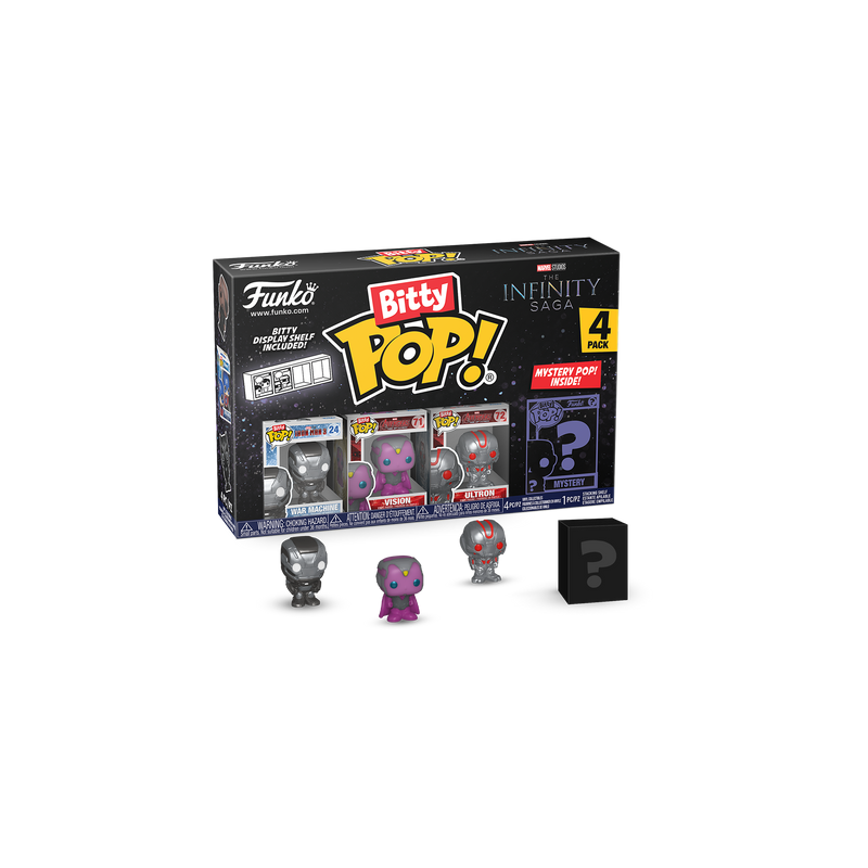 MARVEL - Bitty Pop 4 Pack 2.5cm - Iron Man MARVEL - Bitty Pop 4 Pack 2.5cm - Iron Man