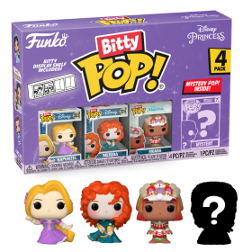 DISNEY PRINCESSE - Bitty Pop 4 Pack 2.5cm - Raiponce