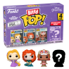 DISNEY PRINCESSE - Bitty Pop 4 Pack 2.5cm - Raiponce