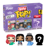 DISNEY PRINCESSE - Bitty Pop 4 Pack 2.5cm - Ariel