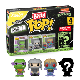 LES TORTUES NINJAS - Bitty Pop 4 Pack 2.5cm - Donatello