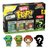 LES TORTUES NINJAS - Bitty Pop 4 Pack 2.5cm - Leonardo