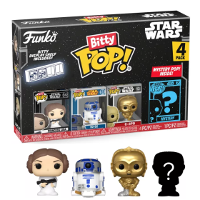 STAR WARS - Bitty Pop 4 Pack 2.5cm - Leia