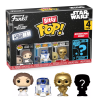 STAR WARS - Bitty Pop 4 Pack 2.5cm - Leia