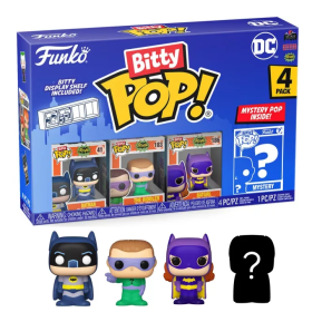 DC - Bitty Pop 4 Pack 2.5cm - Batman Adam West